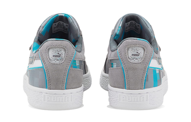 (GS) PUMA Minecraft x Suede 'Diamond Block' 384485-02