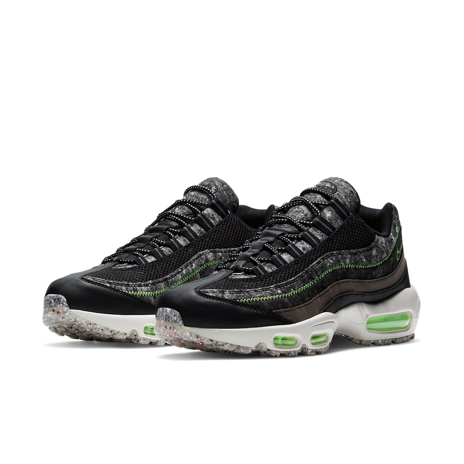 Nike Air Max 95 M2Z2 'Recycled Wool Pack - Black Electric Green' CV6899-001