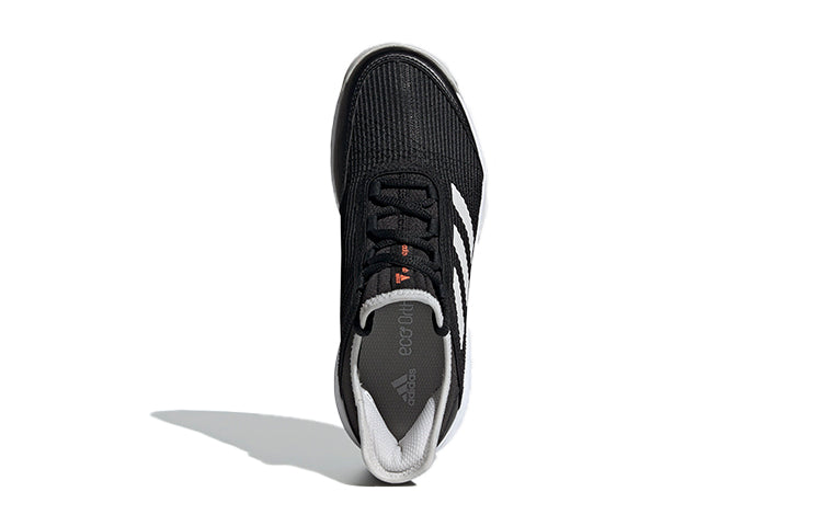(GS) adidas Adizero Club J Shoes Black/Grey EF0601