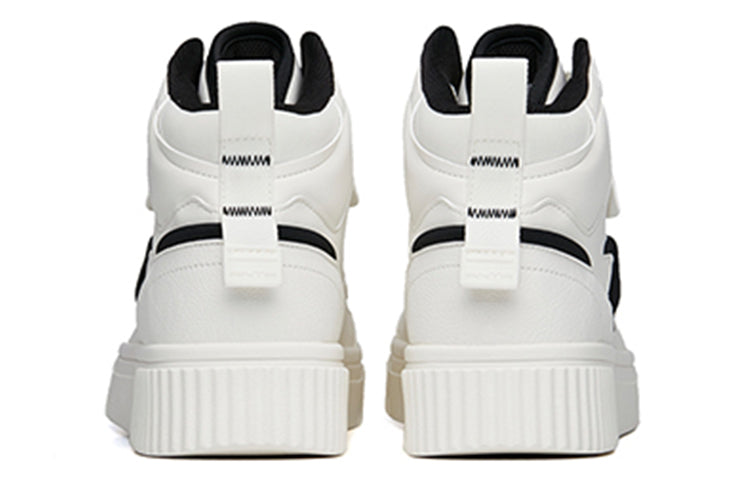 ANTA Skateboarding Series Sneakers High 'White Black' 912248015-1