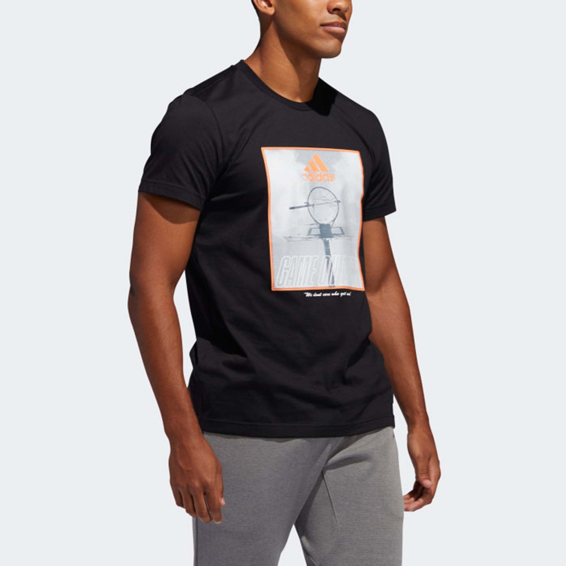 adidas Game on Lock Printing Sports Male Black FM4976
