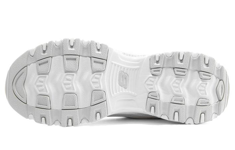 (WMNS) Skechers D'Lites 1.0 'White' 896155-WHT