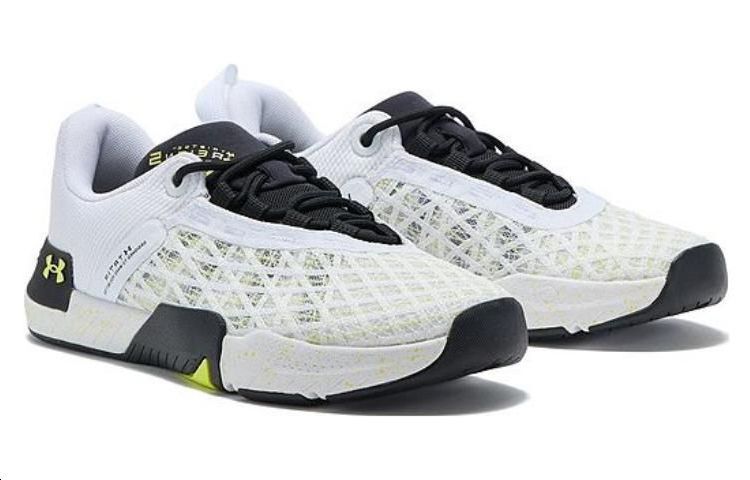 (WMNS) Under Armour TriBase Reign 5 Training Shoes 'White Black' 3026022105
