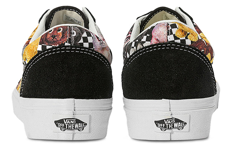 Vans Old Skool Low Tops Skateboarding Shoes Unisex Black White  VN0A7Q2JLNN