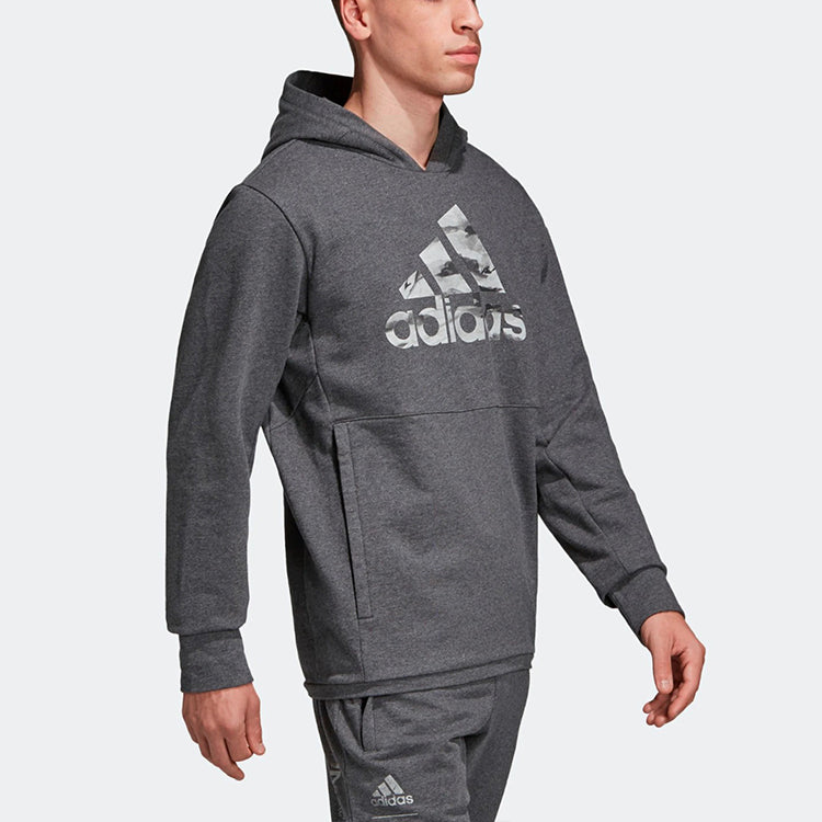 adidas x Undefeated Crossover Logo Pullover 'Dark Gray' DN8783