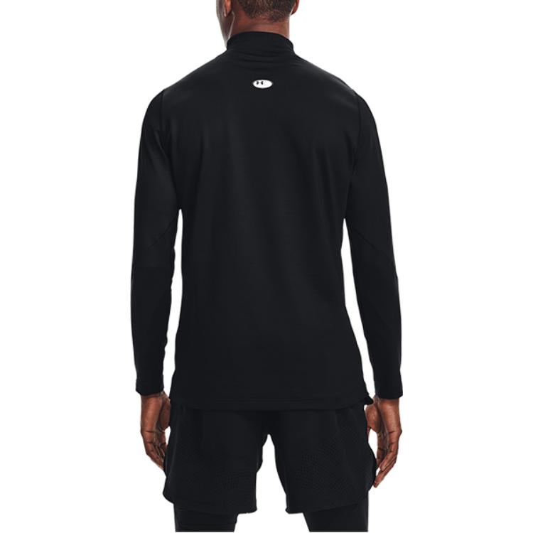 Under Armour ColdGear Infrared Mock Long Sleeve T-shirt 'Black' 1368026-001