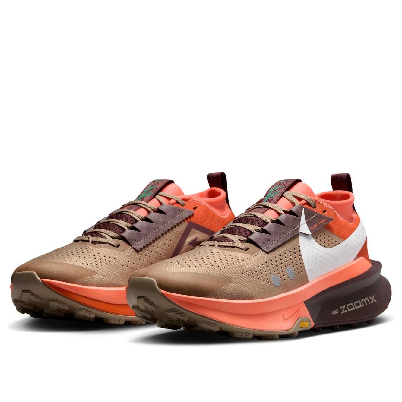 Nike ZoomX Zegama 2 'Khaki Hyper Crimson Burgundy Crush White' HQ3768-200