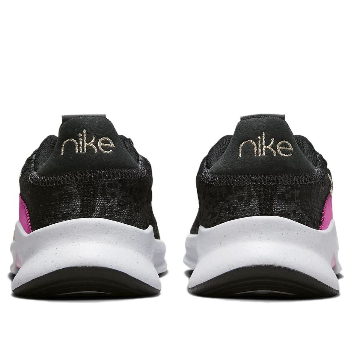 (WMNS) Nike SuperRep Go 3 Flyknit Next Nature Premium 'Black Fireberry Gold' FB7156-001