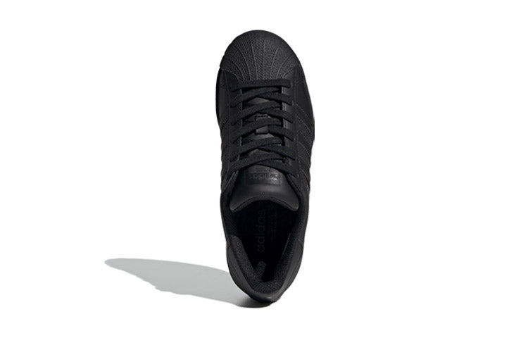 (GS) adidas Originals Superstar Shoes 'Black' FU7713