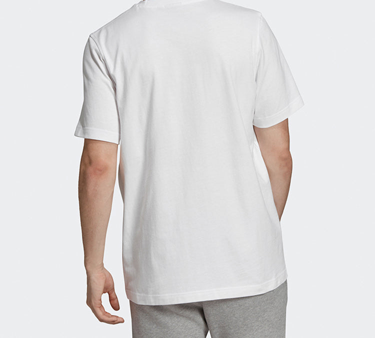 adidas originals Chest Logo Sports Short Sleeve White FK1355