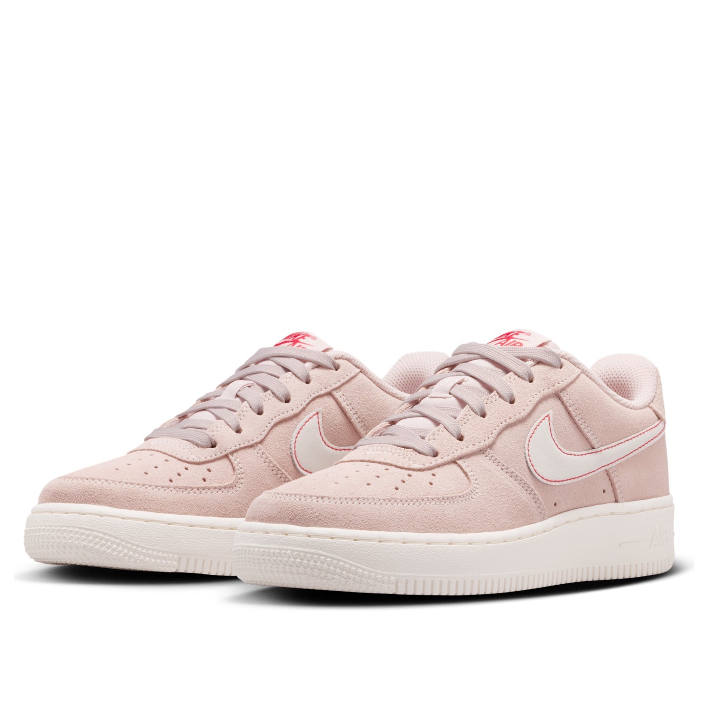 (GS) Nike Air Force 1 LV8 'Mud Red Sail White' IB5688-600