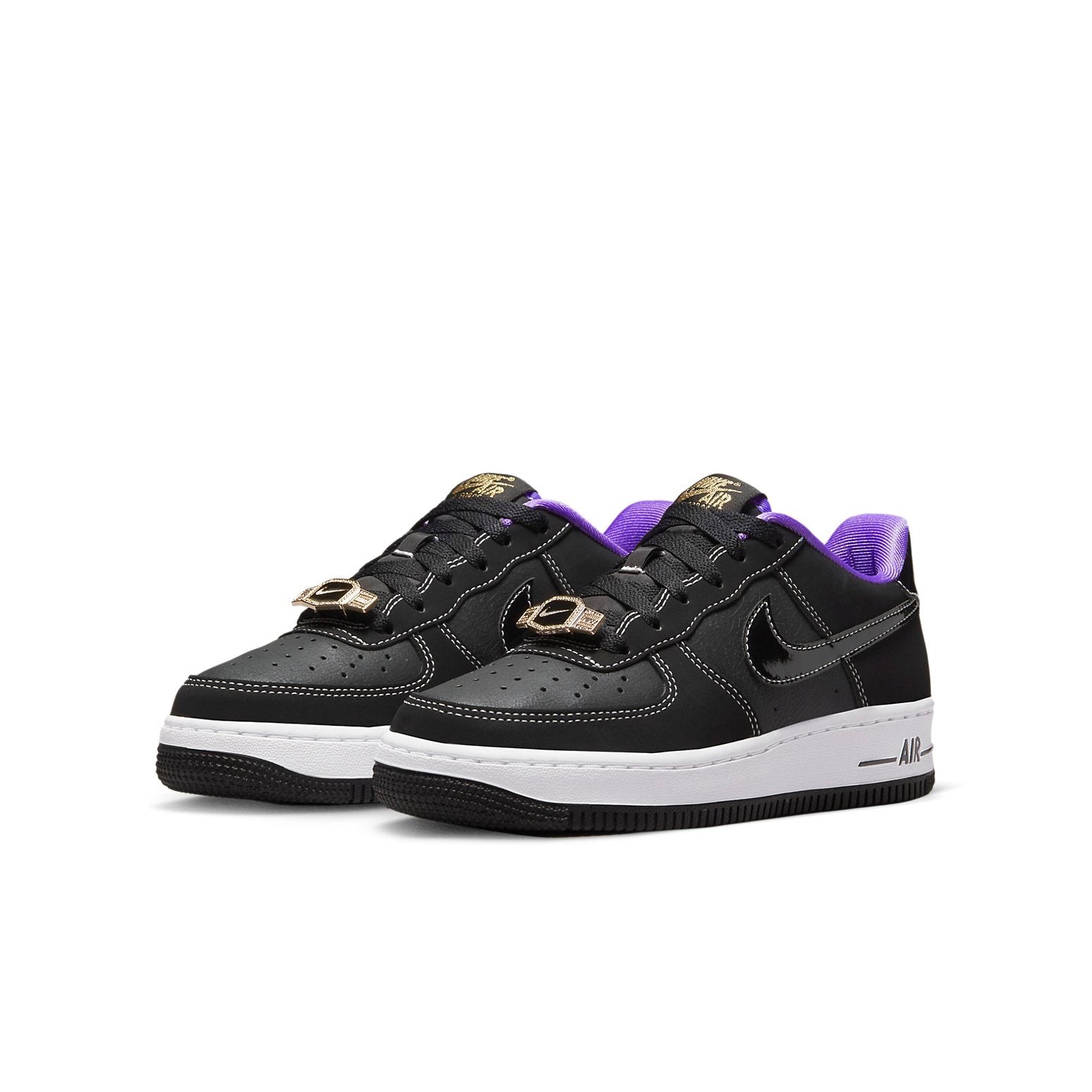 (GS) Nike Air Force 1 LV8 'World Champ - Lakers' DQ0300-001