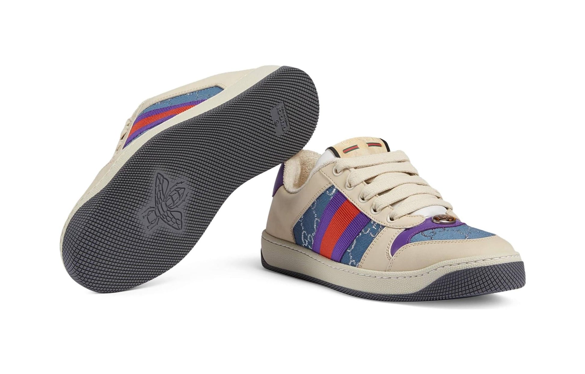 (PS) Gucci Screener GG Sneaker 'Beige Purple' 626620-2C850-4660