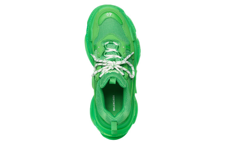 (WMNS) Balenciaga Triple S 'Clear Sole - Green' 544351W2GA13510