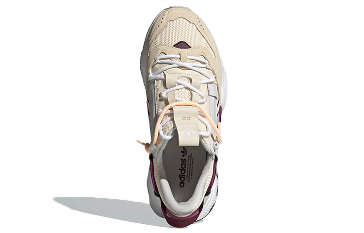 (WMNS) adidas Ozweego Zip 'Ecru Tint Maroon' GZ2642