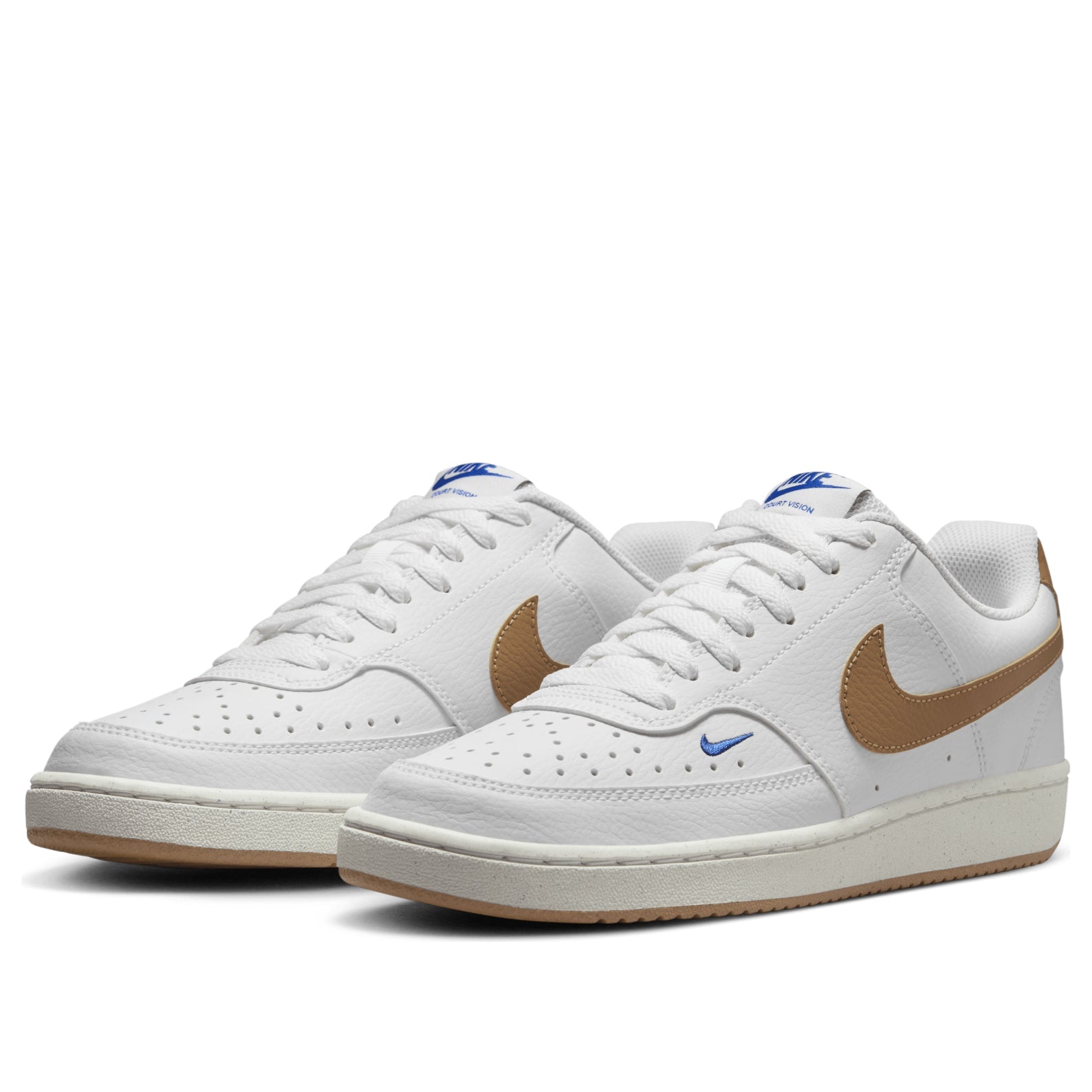 (WMNS) Nike Court Vision Low Next Nature 'White Flax' FV9952-102