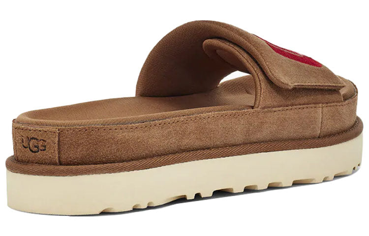 (WMNS) UGG Laton Slide Thick Sole Slippers 1110110-CHE