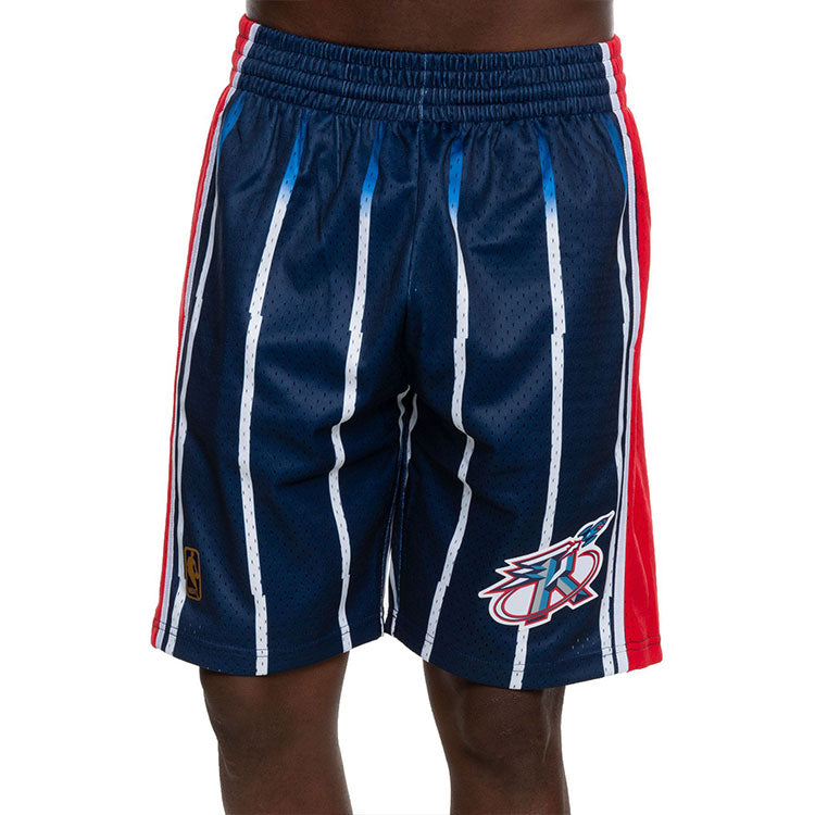 Mitchell & Ness NBA Swingman Shorts Houston Rockets Road 1996-97 'Navy White' SMSHGS18234-HRONAVY96