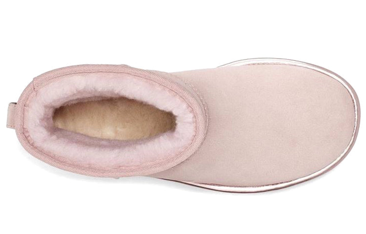(WMNS) UGG Classic Mini UGG Rubber Logo 1110087-PCMT