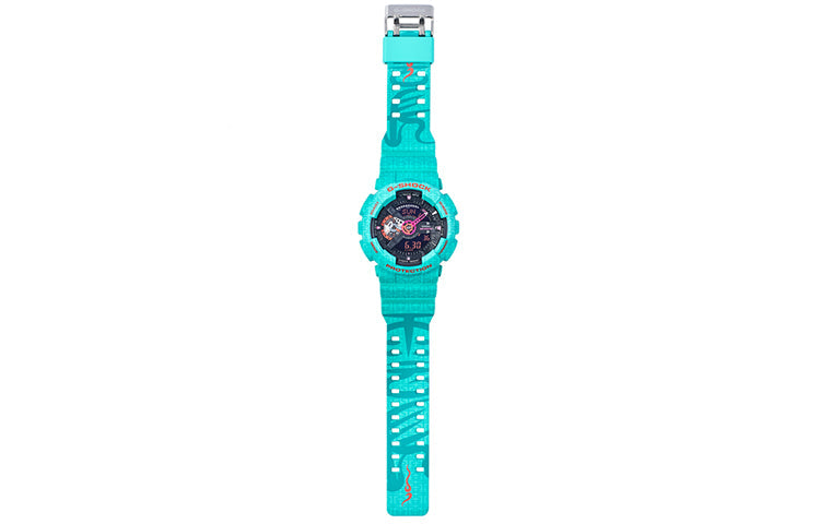 CASIO G-Shock Analog-Digital 'Green Blue' GA-110SGG-3A