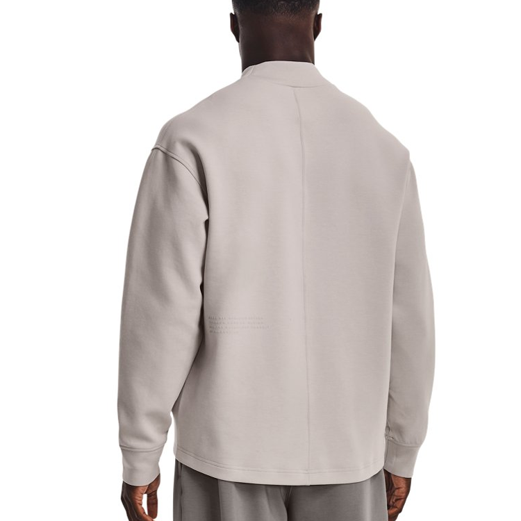 Under Armour Summit Knit Mock Fleece Top 'Grey' 1373799-592