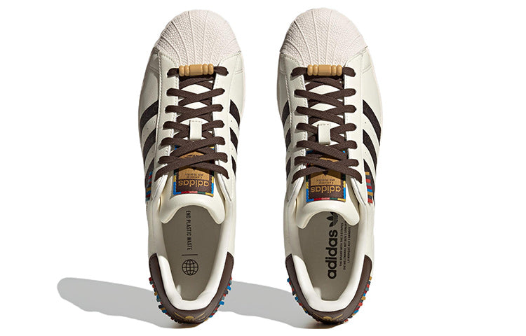 adidas originals Superstar 'Cream White Brown' GY2524