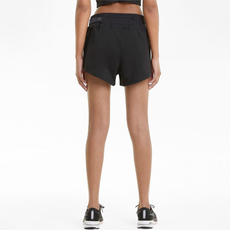 (WMNS) PUMA CoolAdapt 3 Inch Shorts 'Black' 520196-01