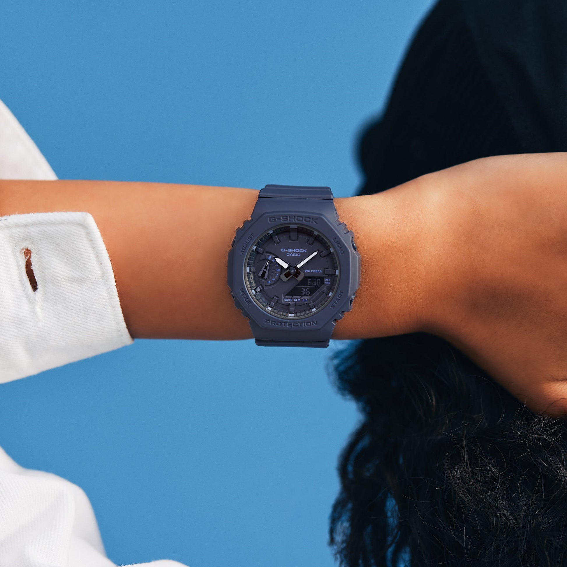 CASIO G-Shock Analog-Digital 'Blue' GMA-S2100BA-2A1PR