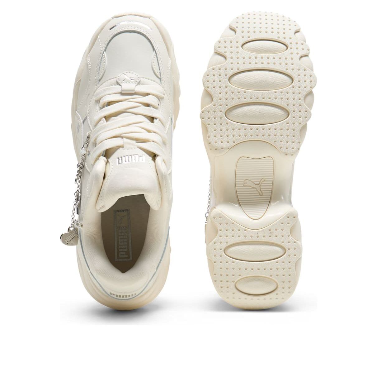 (WMNS) PUMA Pulsar Wedge 'Chain White' 400491-01