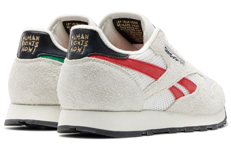 Reebok Classic Leather 'Human Rights Now! - Grey Red' GY0705