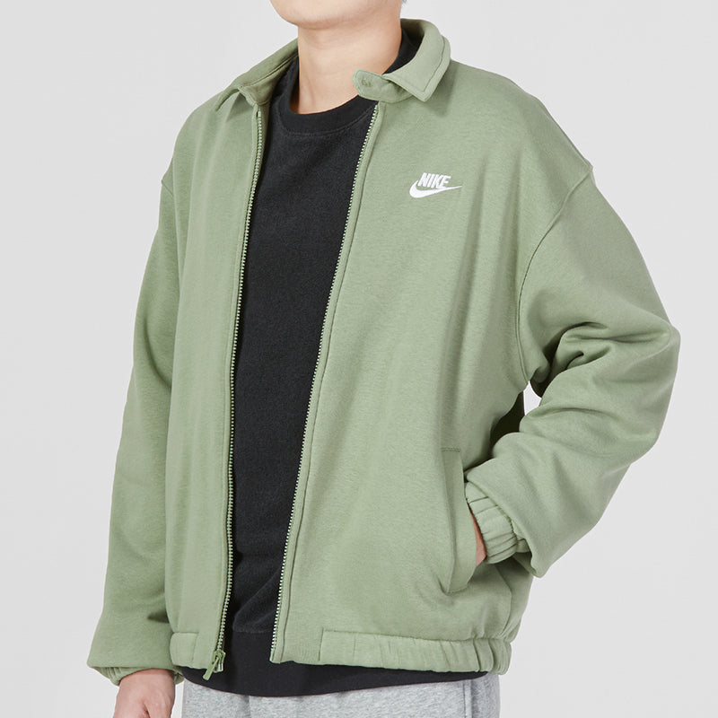 Nike Club Fleece Harrington Jacket 'Green' DX0540-386