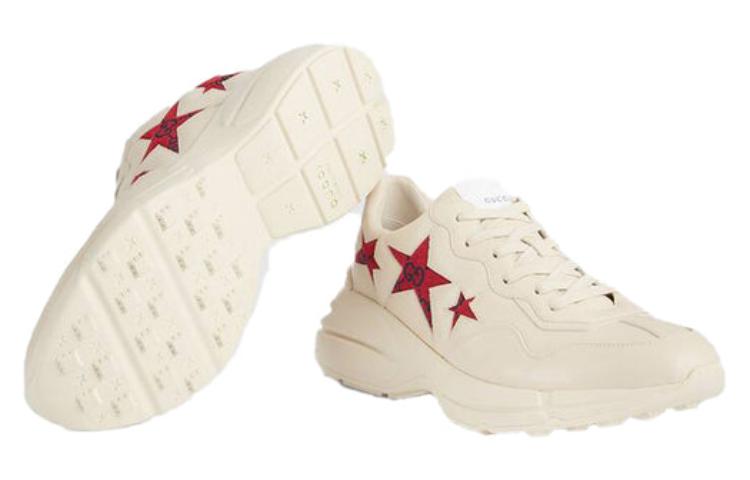 Gucci 520 Rhyton Star 'White Red' 664961-2SHC0-9560