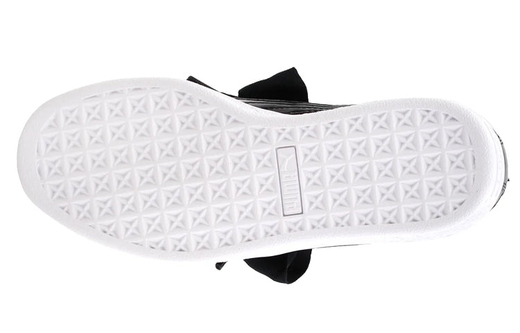 PUMA Basket Heart Patent 'Black White' 364817-01