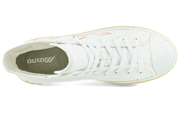 Mizuno Courts Msq High-Top Sneakers White/Orange D1GH214402