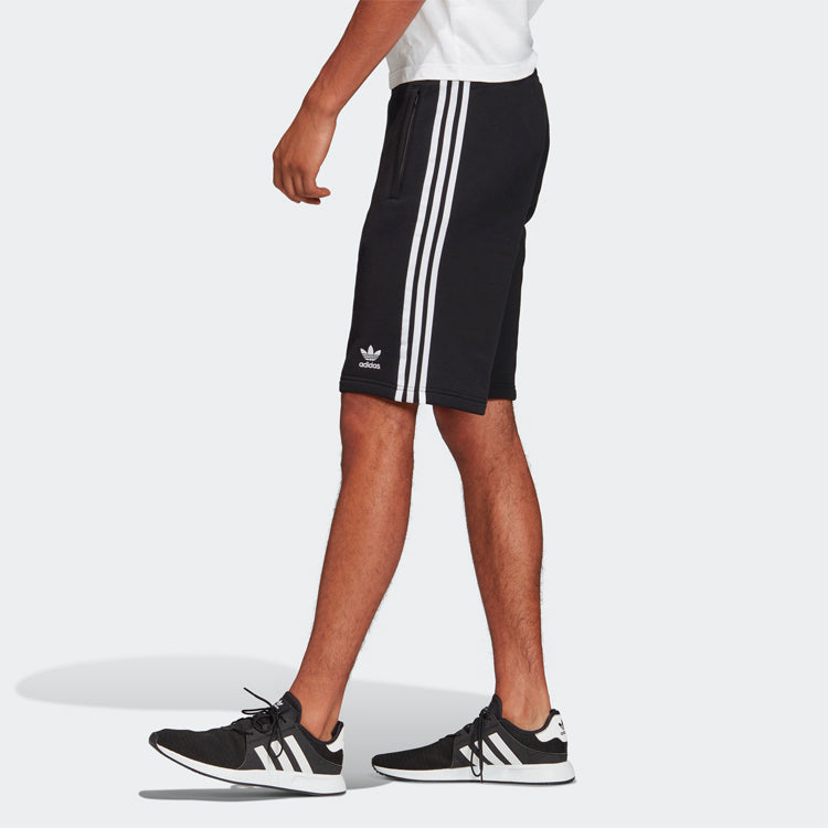 adidas originals Classic Side Stripe Casual Sports Shorts Black GK5908