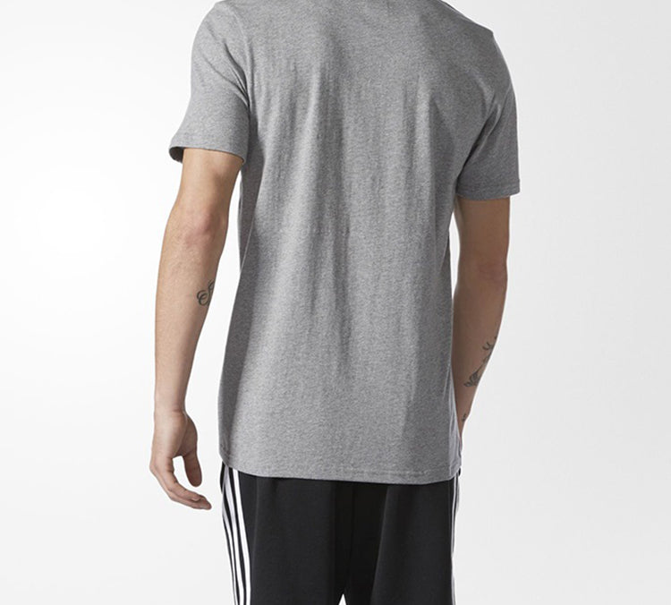 adidas originals Flowers Printing Casual Short Sleeve Gray BJ8719