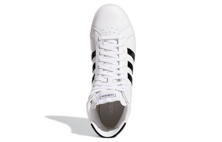 adidas originals Basket Profi Cozy Wear-Resistant Skate Shoes White Black Unisex 'White Black' GZ8552