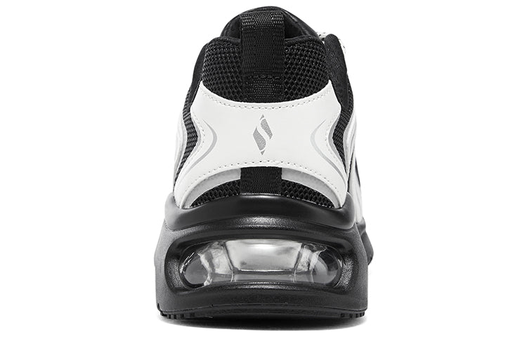 (WMNS) Skechers Tres-Air 'Street Fl-Air - Black White' 177424-BKW