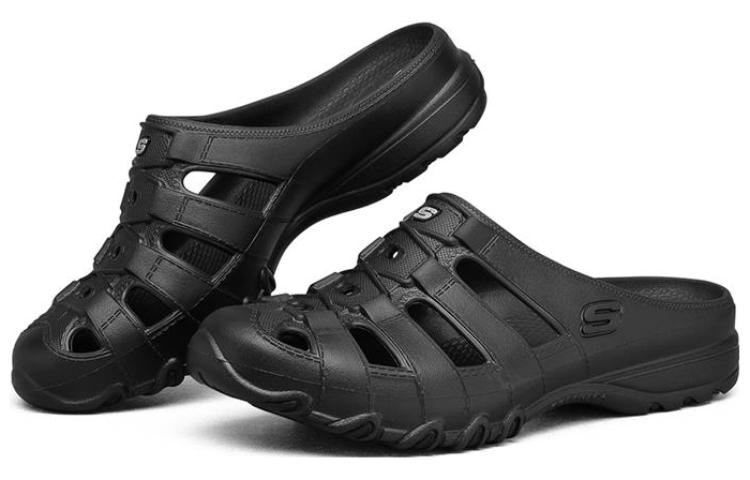 (WMNS) Skechers Speedsters-Meander Sandal 'Pure Black' 111202-BBK