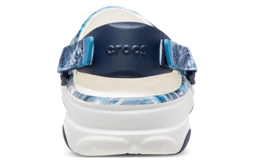 (WMNS) Crocs Classic All-Terrain Mossy Oak Clogs 'Blue White' 207975