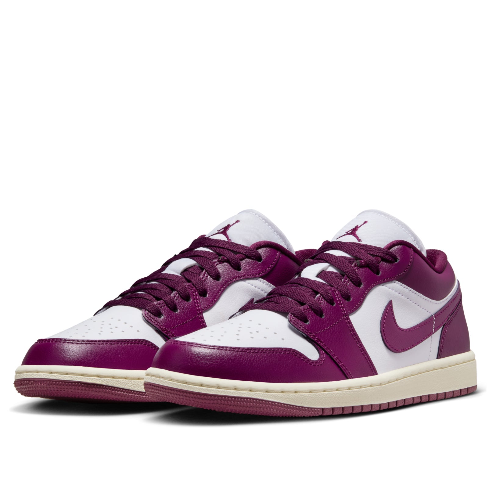 (WMNS) Air Jordan 1 Low 'White Fireberry' DC0774-161