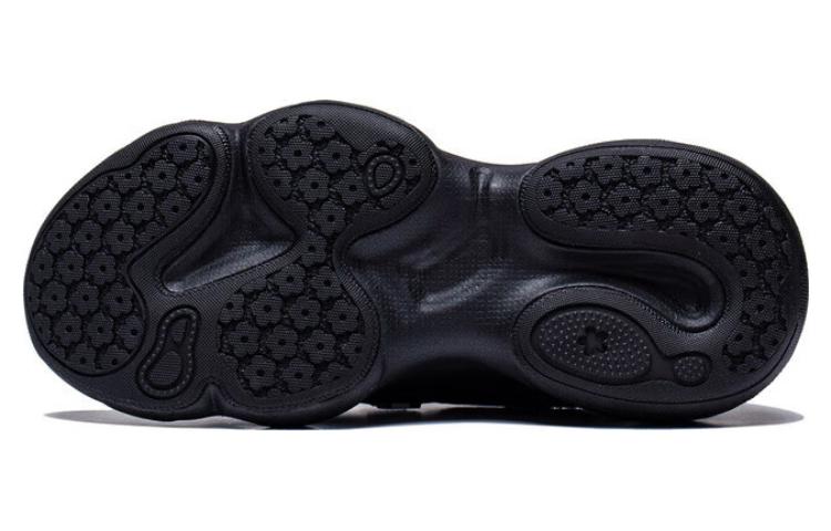 (WMNS) Li-Ning Mia Retro Dad Shoes 'Black' AGCT126-2