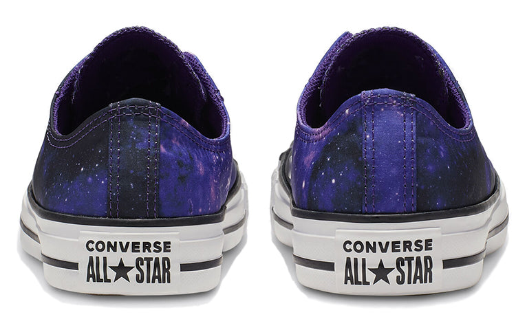 (WMNS) Converse Chuck Taylor All Star Miss Galaxy Low Top Canvas Sneakers 'Black Purple' 565209F