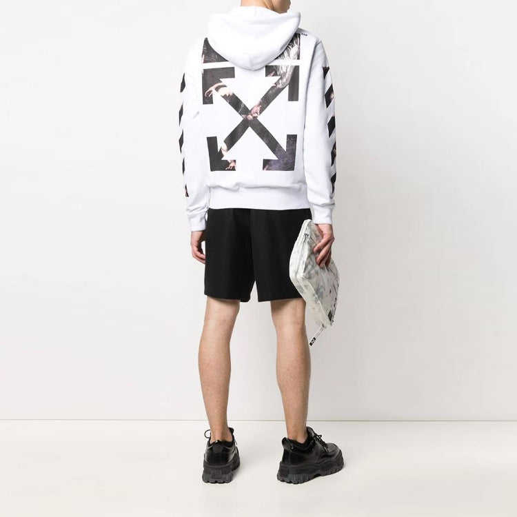 Off-White SS20 Caravaggio Arrow Back Arrows Sketch Mens Logo Normal Fit Sweater OMBB034S20E300040188