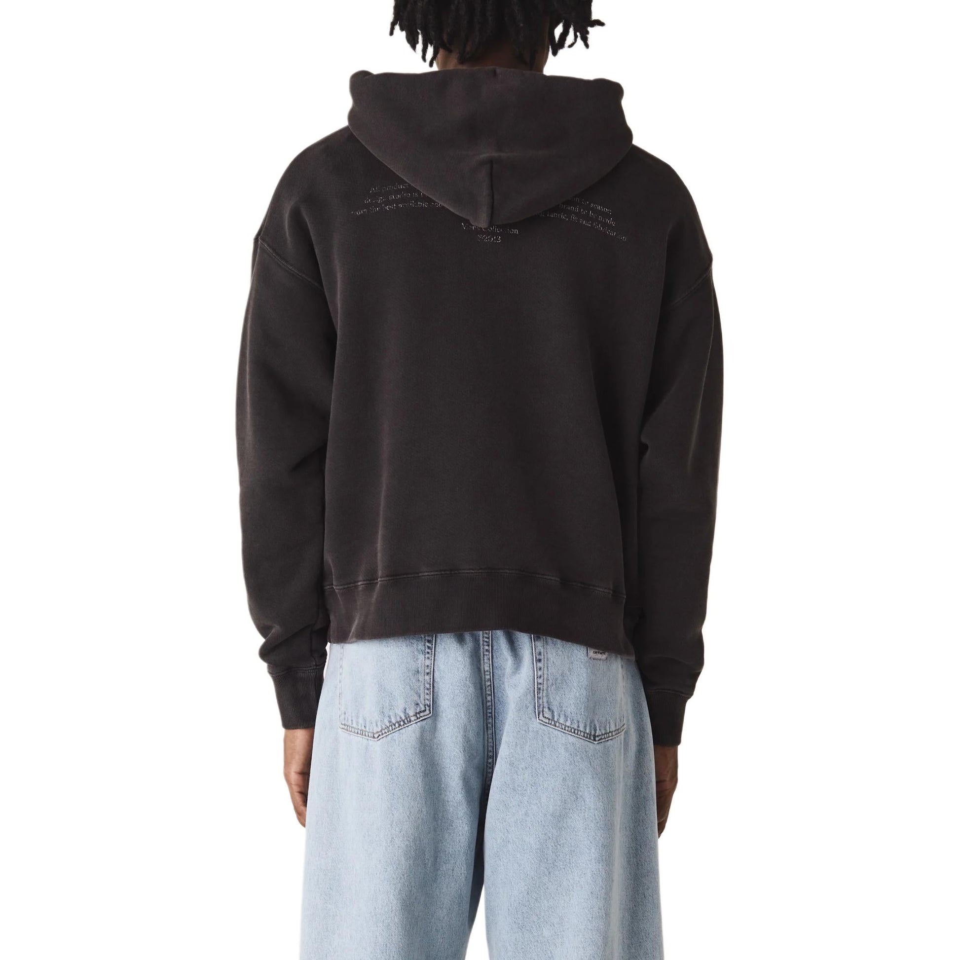 Off-White Mary Skate Hoodie 'Black' OMBB085S24FLE0091001