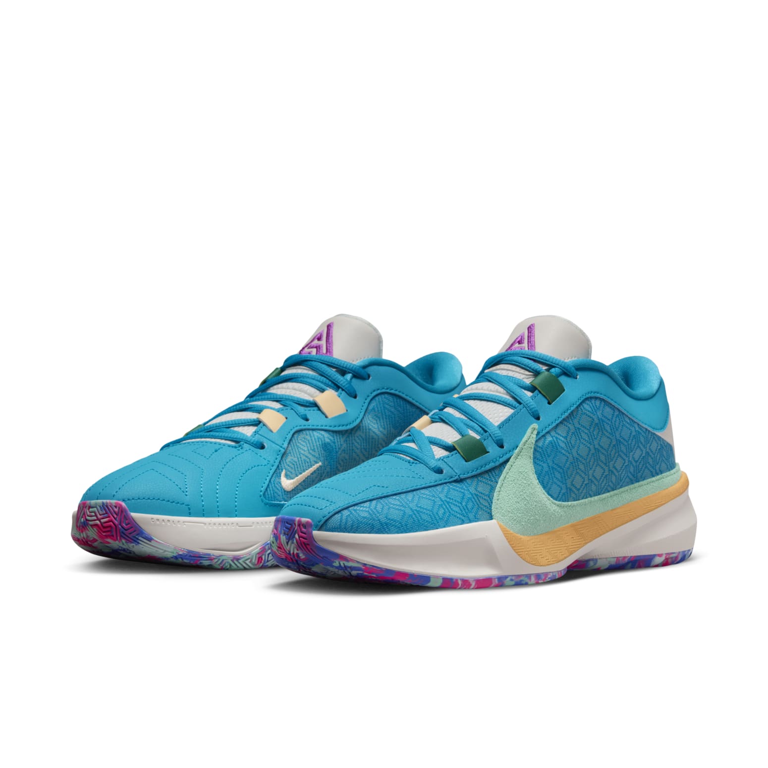Nike Zoom Freak 5 'Greece x Nigeria' DX4985-400