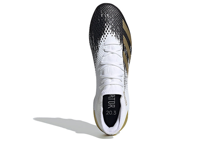adidas Predator 20.3 Low MG 'White Black Gold' FW9781