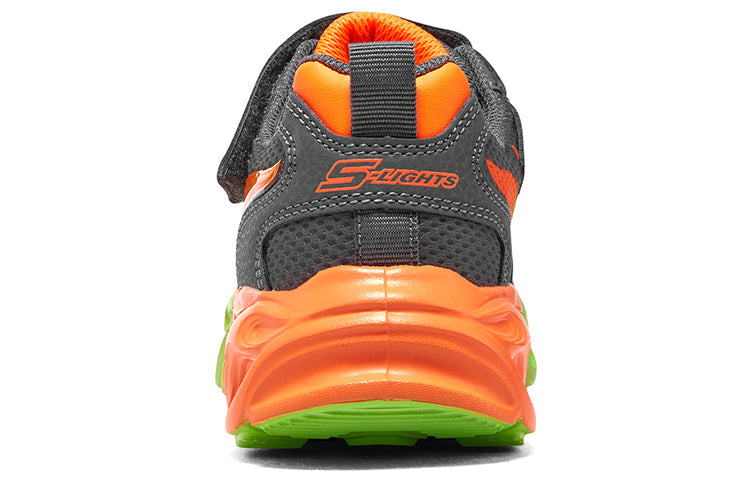 (GS) Skechers Thermo-Flash 'Grey Green Orange' 400103L-CCOR