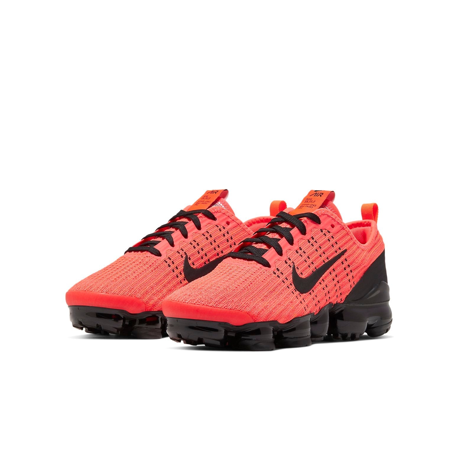 (GS) Nike Air VaporMax Flyknit 3 'Flash Crimson Black' BQ5238-601