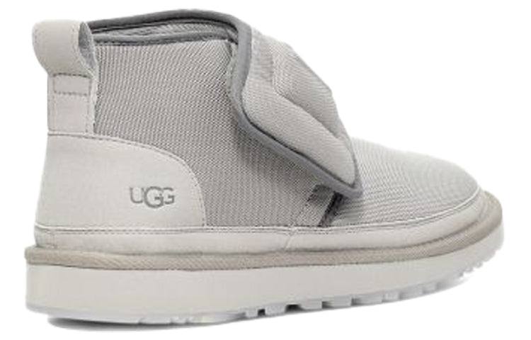 UGG Neumel 3D Alphabet Short Boots Gray 1110810-SEL
